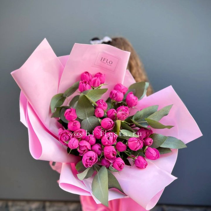 Пионовидные розы баблс в Рыбинске