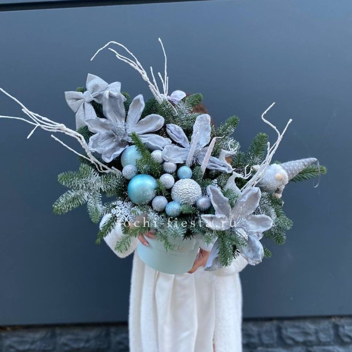 Композиция "Снежный цветок" в Рыбинске