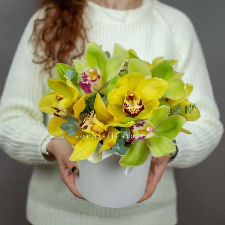 Бокс с орхидей №1 в Рыбинске