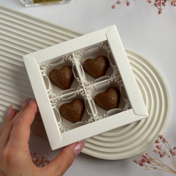 Бельгийский шоколад сердца в Рыбинске