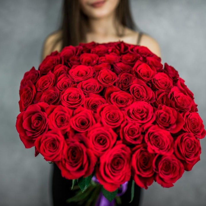 51 красная роза в Рыбинске