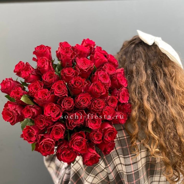 51 красная роза в Рыбинске