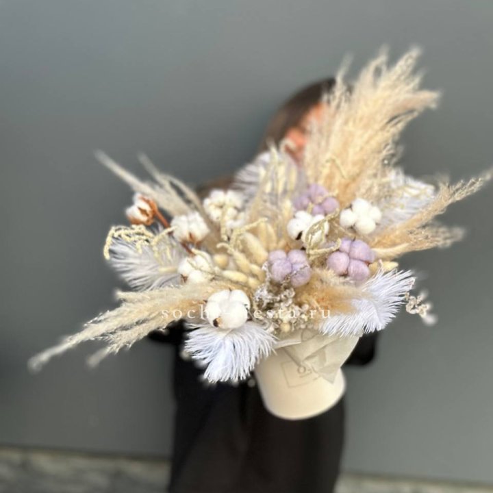 Авторский бокс с сухоцветами №3 в Рыбинске