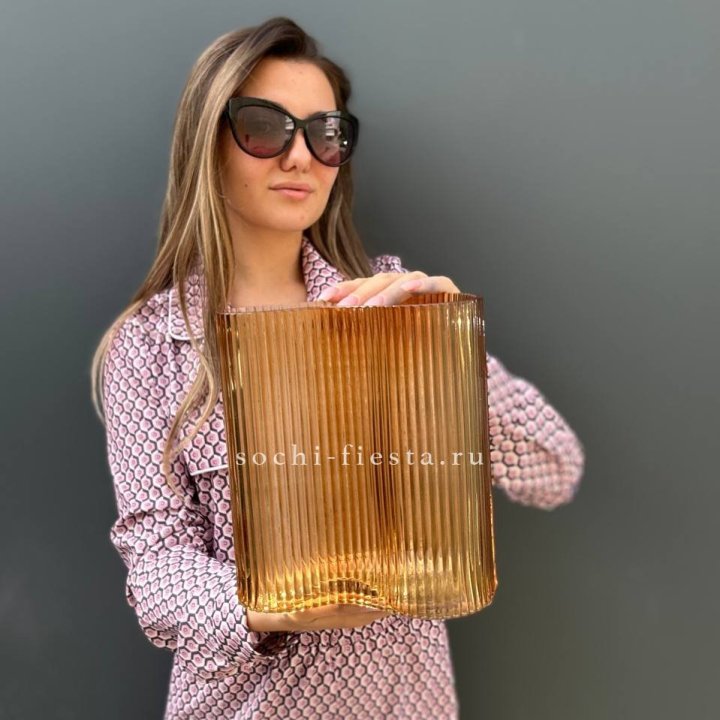 Стеклянная ваза №7 в Рыбинске