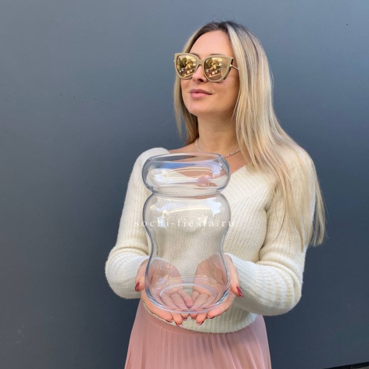 Стеклянная ваза №1 в Рыбинске