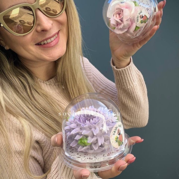 Зефир пион, роза (штучно) в Рыбинске