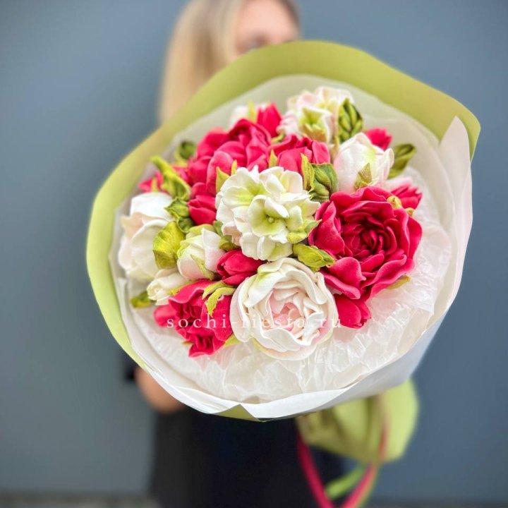 Зефирный букет Бриндж в Рыбинске